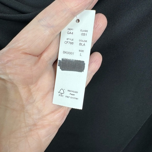 J.Crew One Shoulder In Jersey Crepe Black L - Picture 3 of 11